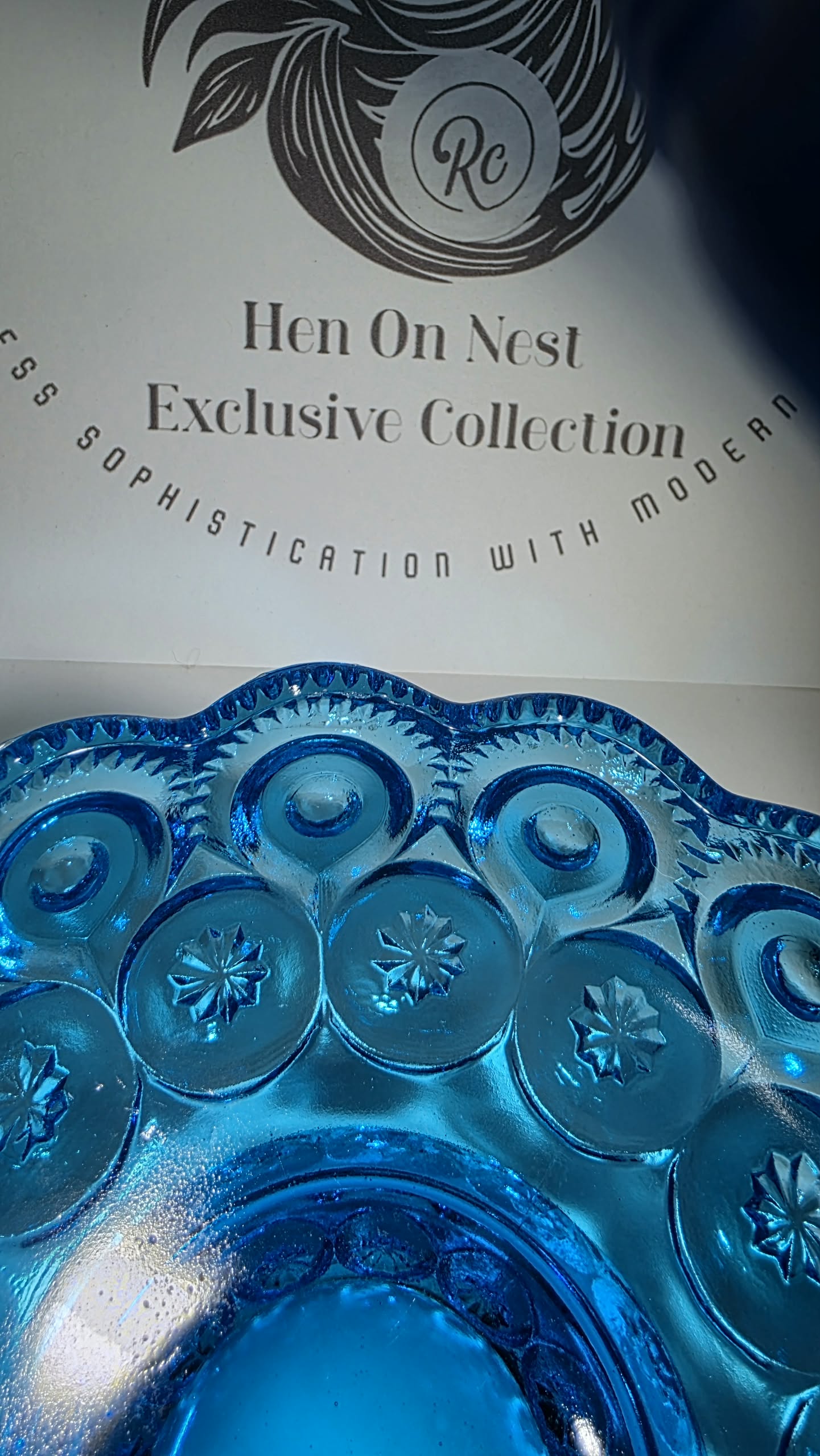 L.E Smith 4.5" wide candy dish