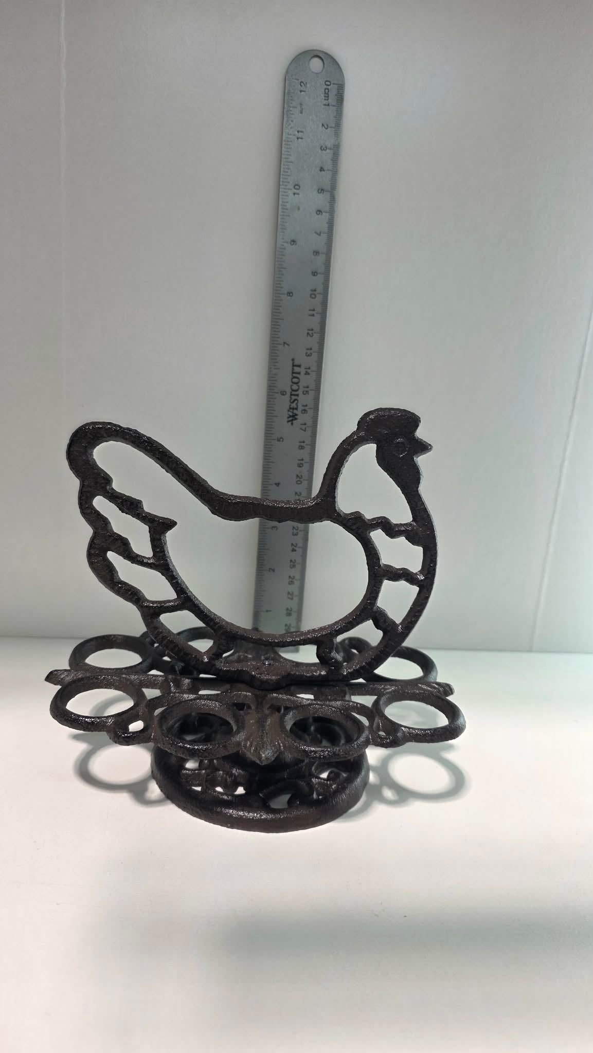 CAST IRON EGG HOLDER