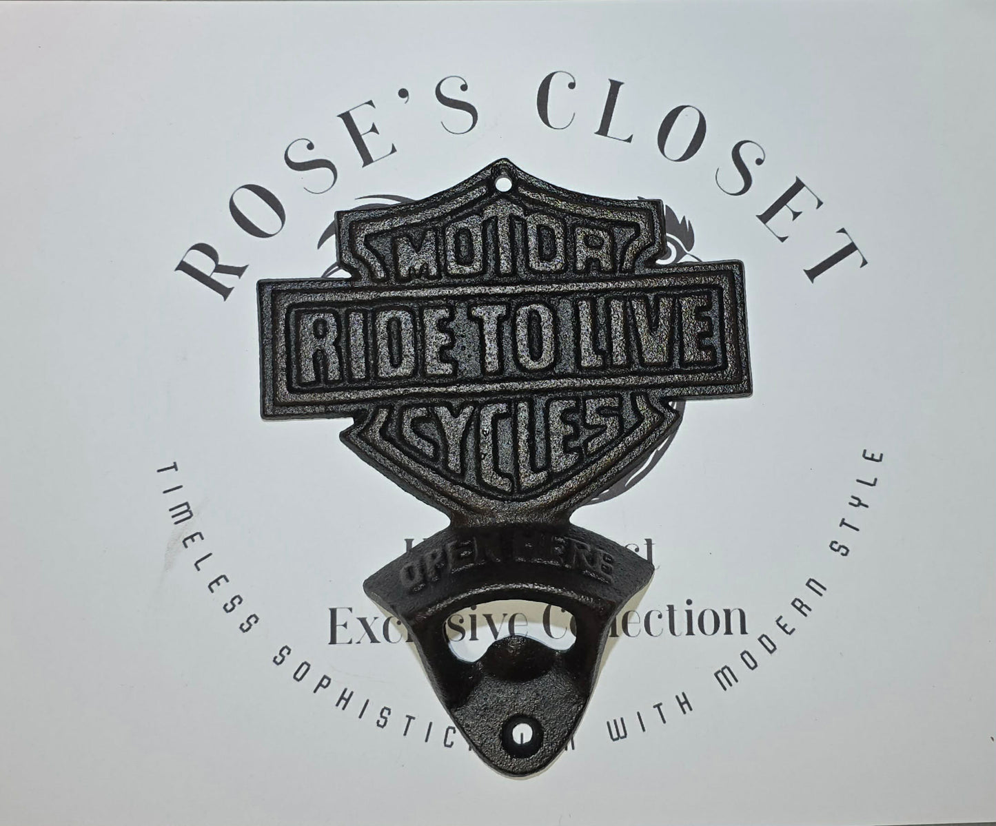 Ride To Live Bottle Opener