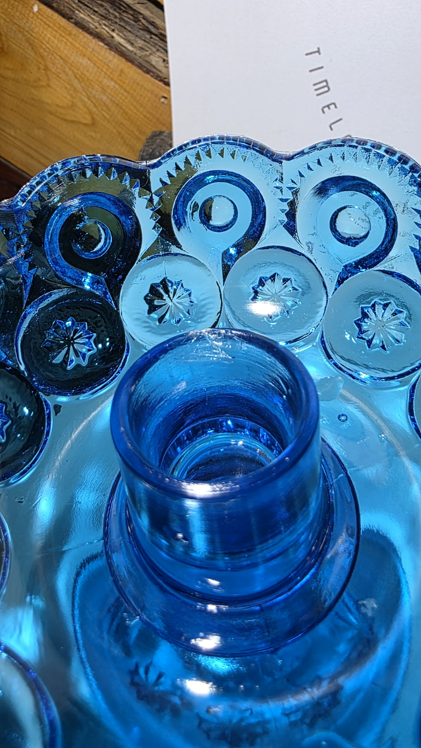 L.E Smith Set of 2  4" candles stick Holder's (Read)