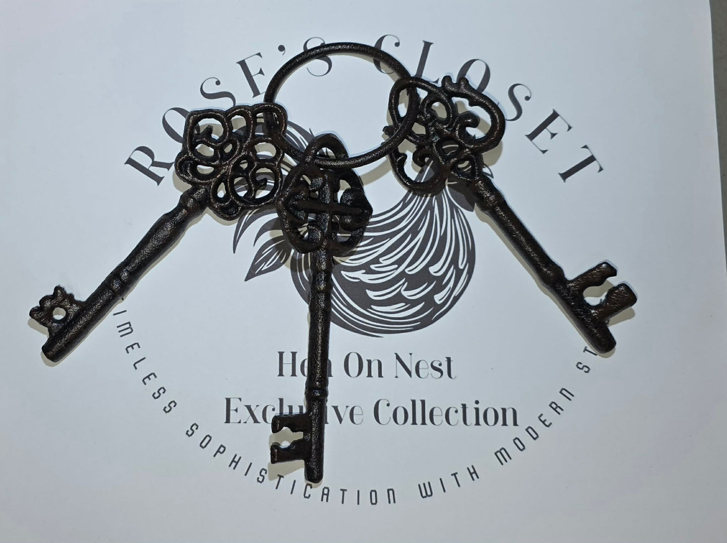 Metal Decorative Keys