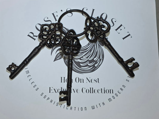 Metal Decorative Keys