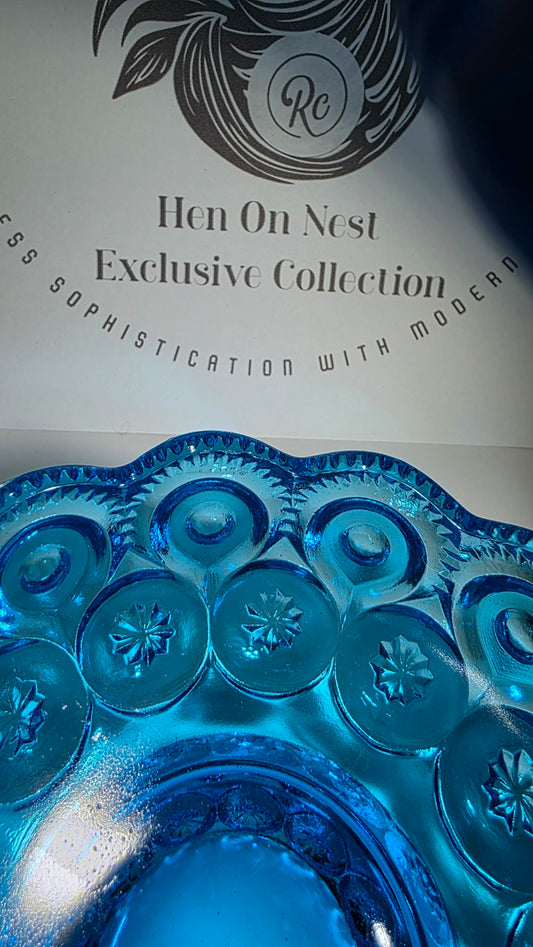 L.E Smith 4.5" wide candy dish