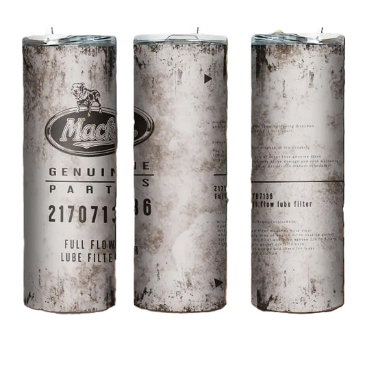 1 / Mack 2170716 Lube Filter Oil Drip 20 OZ Tumbler
