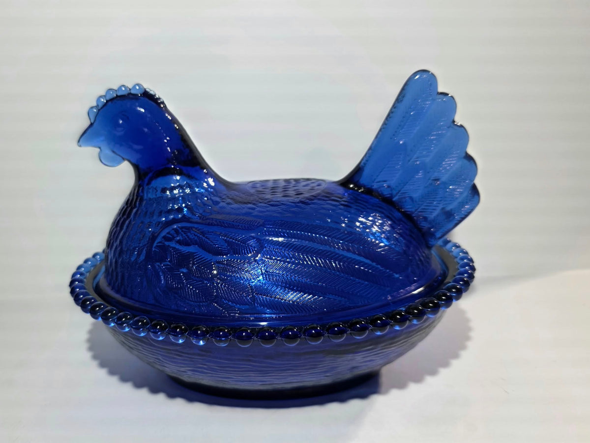 7"Glass Hens from Rhynes Retail only