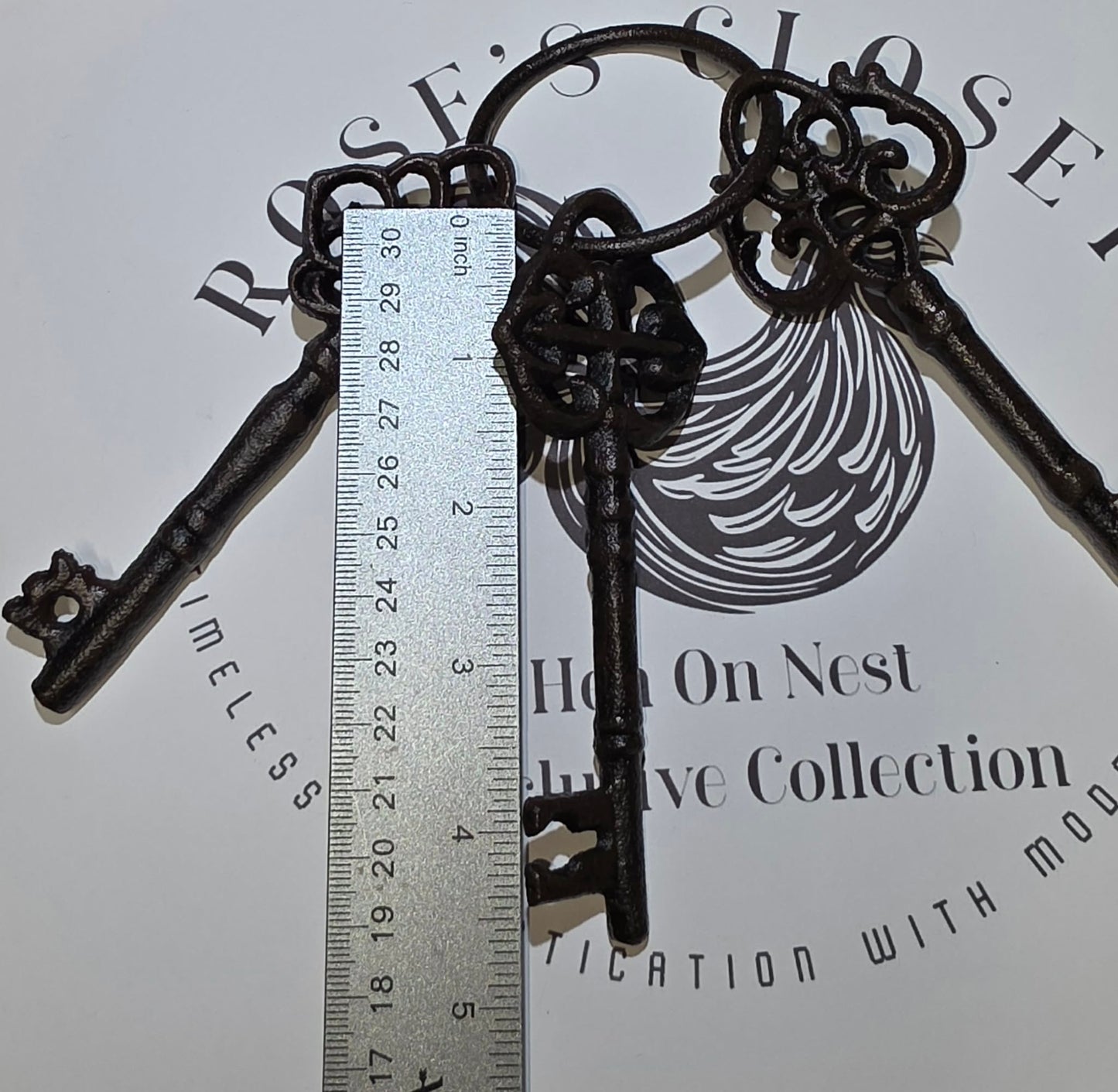 Metal Decorative Keys