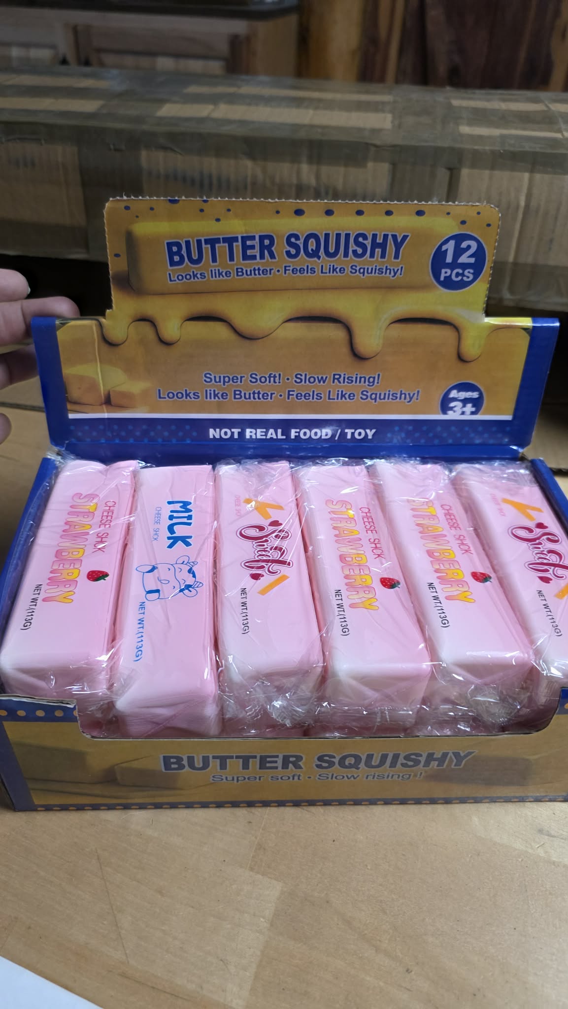 Pink Butter Squishy