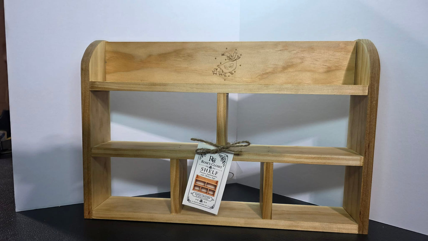 Shelf Hand Crafted in the USA Restocking Soon