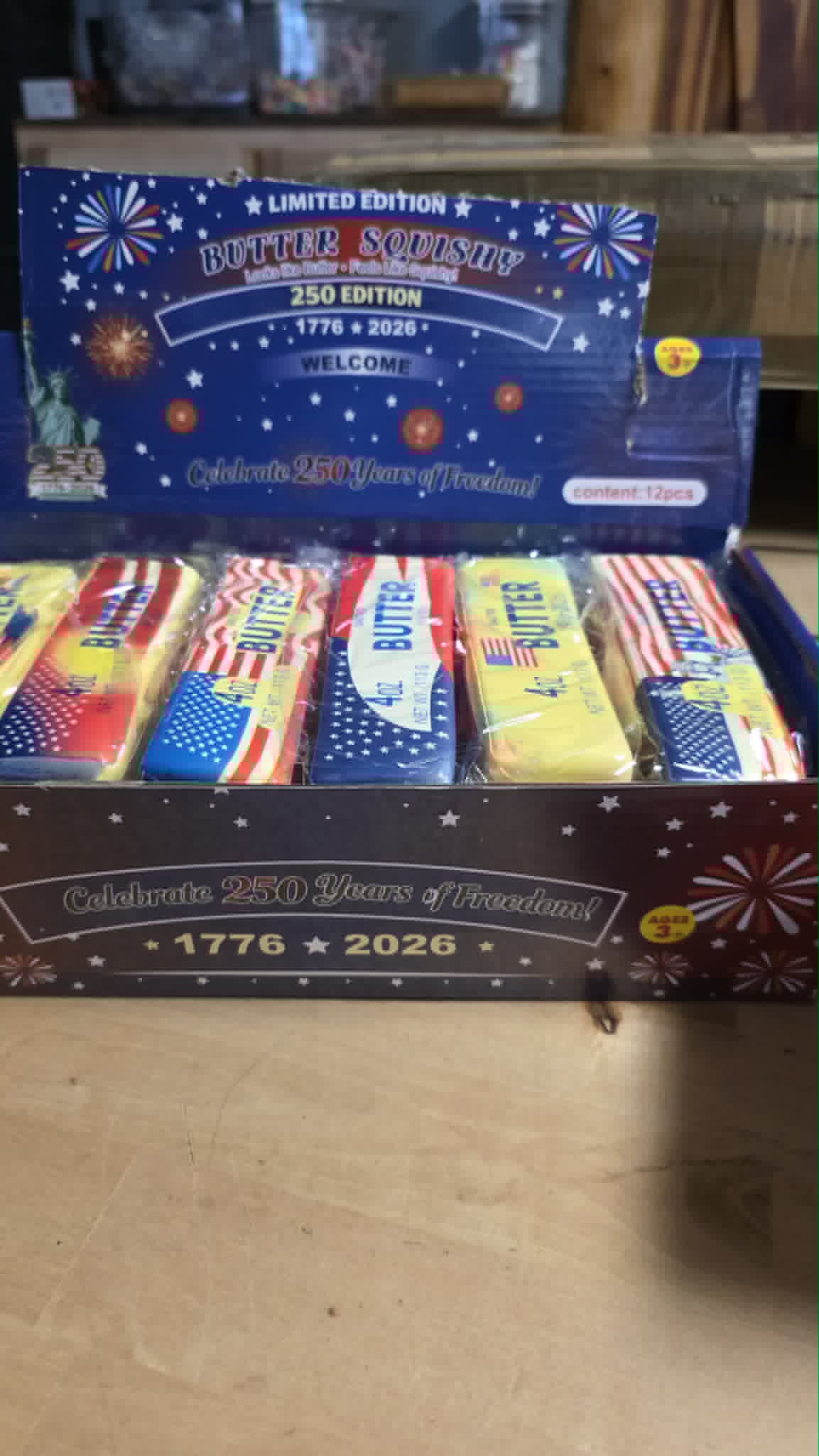 American Butter Squishy