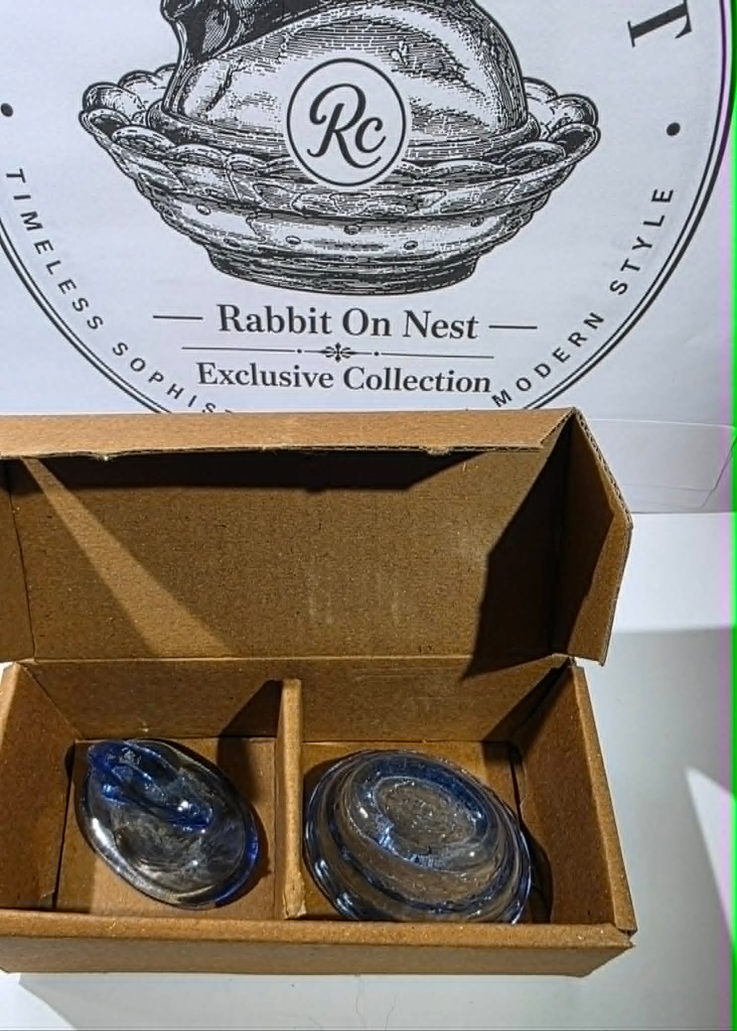 Mini Mania Blue Hen and Rabbit WHOLESALE /BULK