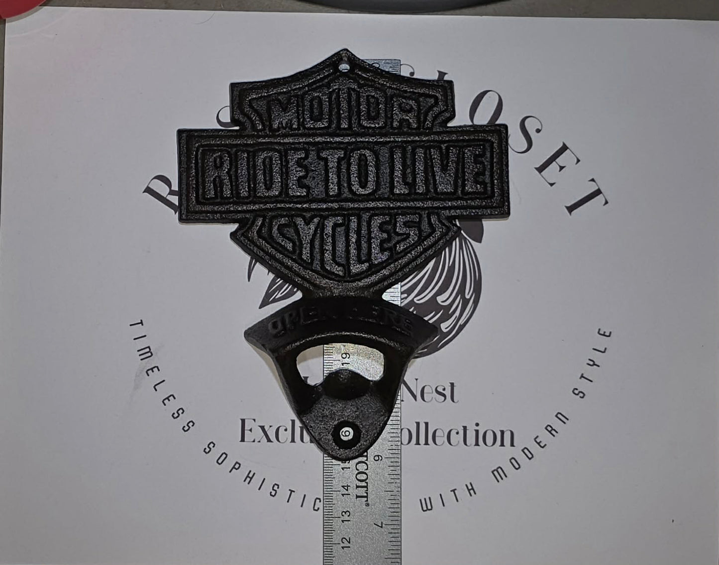 Ride To Live Bottle Opener