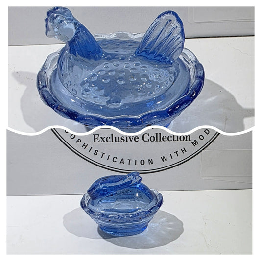Mini Mania Blue Hen and Rabbit (RETAIL ONLY)