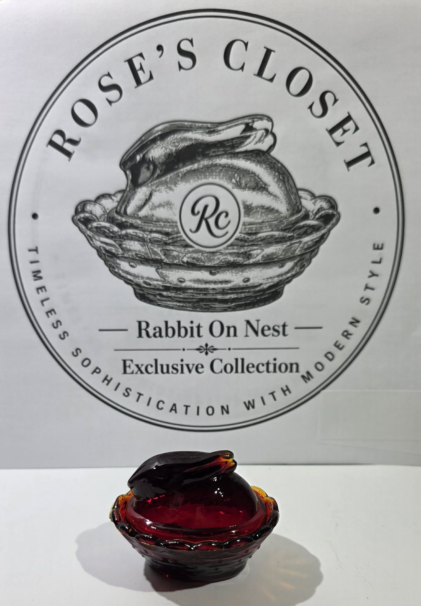 Mini Mania RED Hen and Rabbit WHOLESALE/ BULK