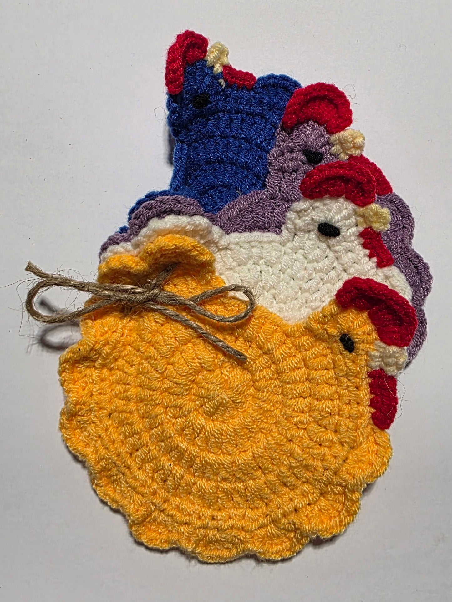 CHICKEN COASTER SET OF 4