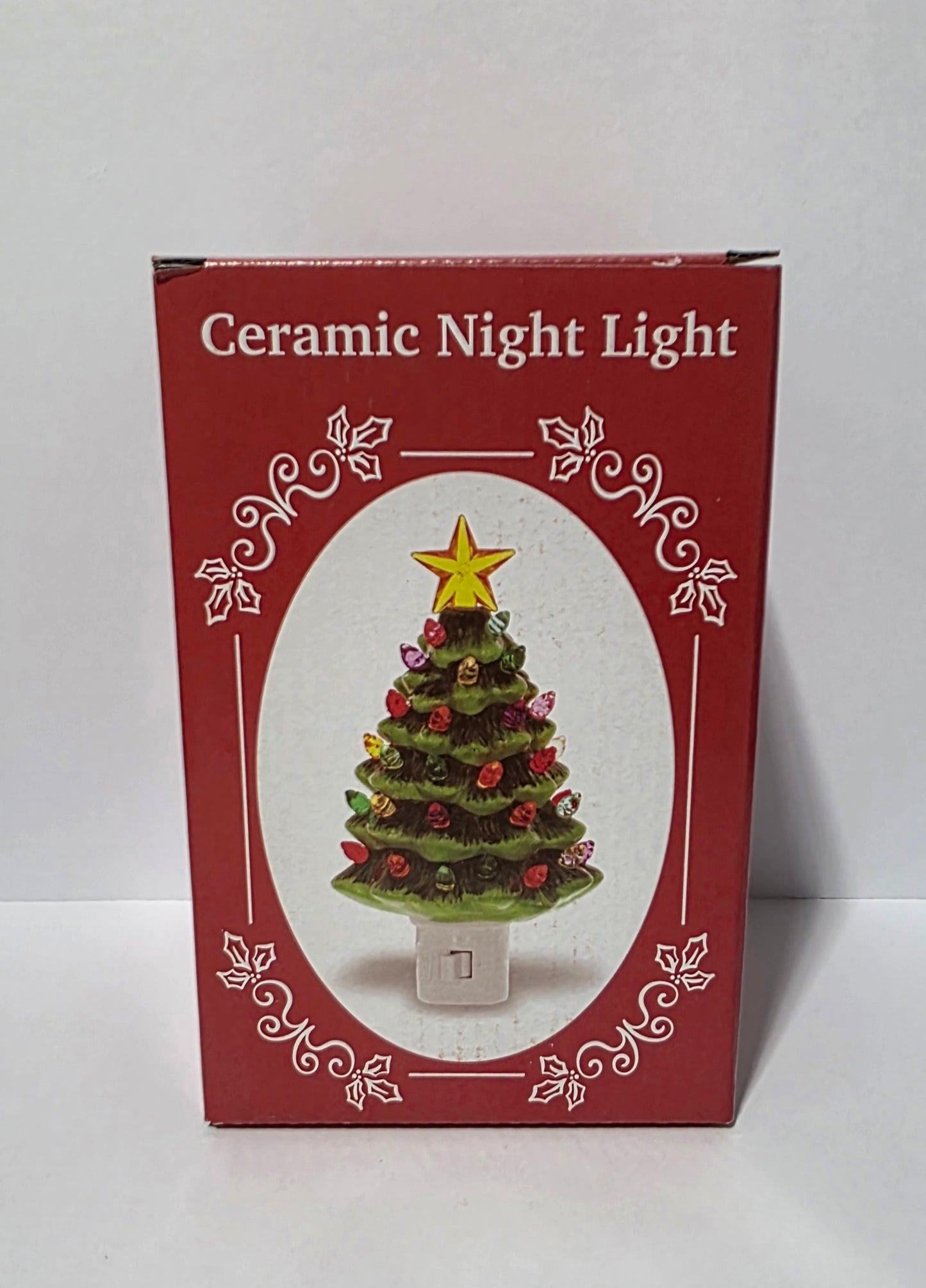 Ceramic Christmas Tree Night Light