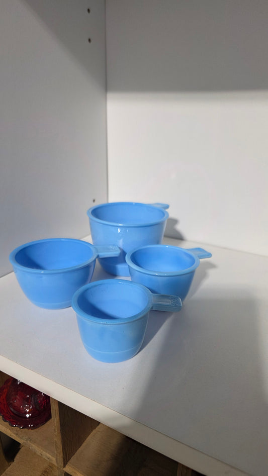 Blue Milk Messuring cups